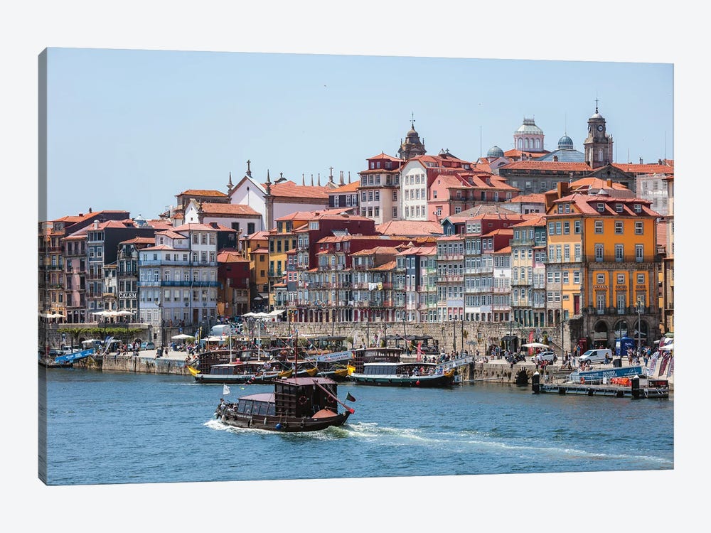 Summer In Porto by Matteo Colombo 1-piece Canvas Art