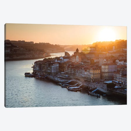 Sunset In Porto Canvas Print #TEO845} by Matteo Colombo Canvas Art Print