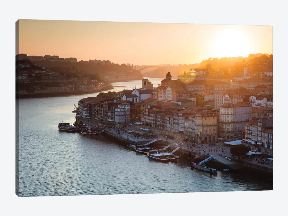Sunset In Porto by Matteo Colombo 1-piece Canvas Art
