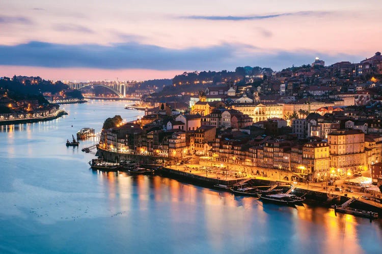 Porto At Dusk