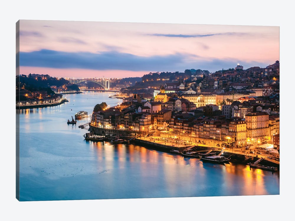 Porto At Dusk by Matteo Colombo 1-piece Art Print