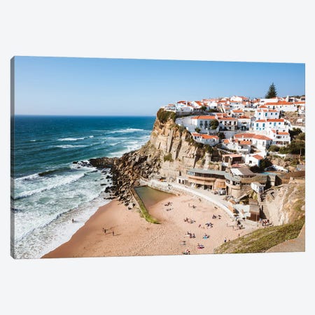 Fishing Village, Portugal Canvas Print #TEO850} by Matteo Colombo Canvas Art Print