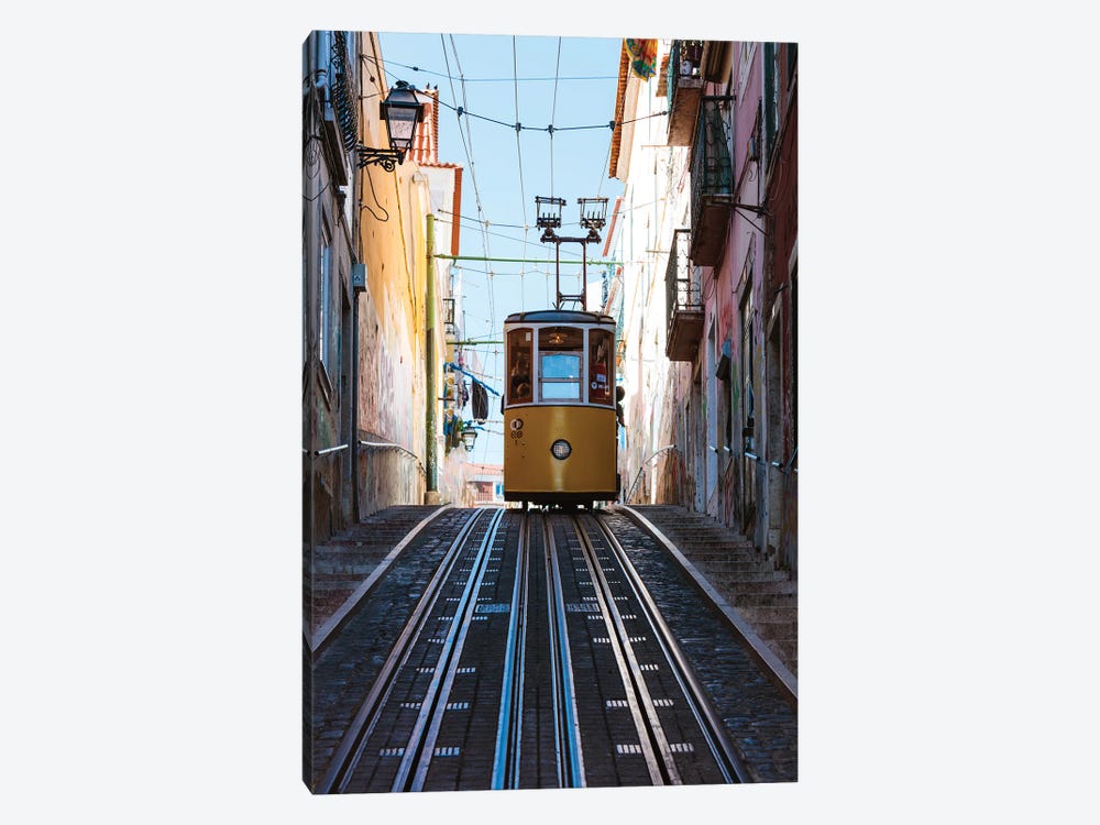 Tram In Lisbon I by Matteo Colombo 1-piece Canvas Artwork