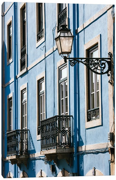 Portuguese Houses Canvas Art Print - Lisbon