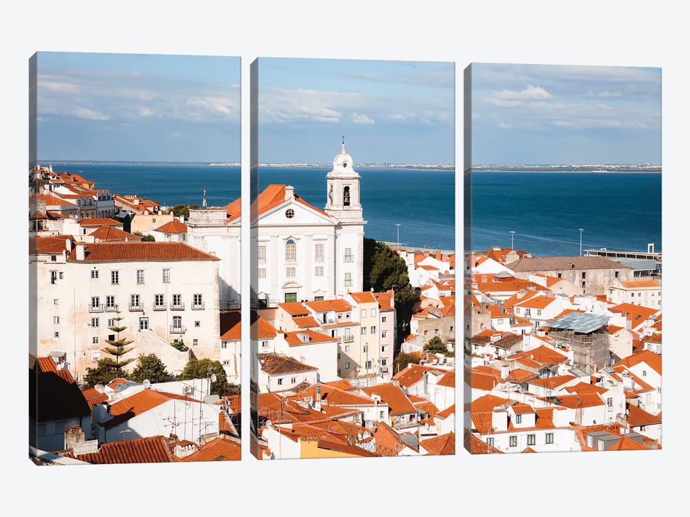 Lisbon, Portugal by Matteo Colombo 3-piece Canvas Print