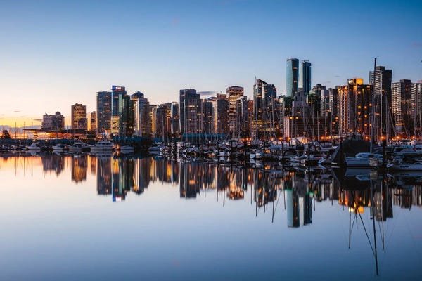 Vancouver: Vancouver Skyline by Matteo Colombo