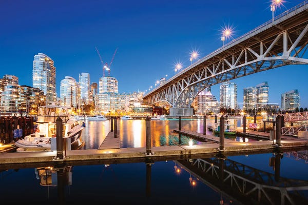 Vancouver: Vancouver Harbor by Matteo Colombo