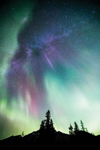 Canada: Aurora In Jasper I by Matteo Colombo