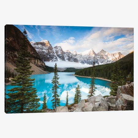 Autumn In The Rockies Canvas Print #TEO877} by Matteo Colombo Canvas Artwork