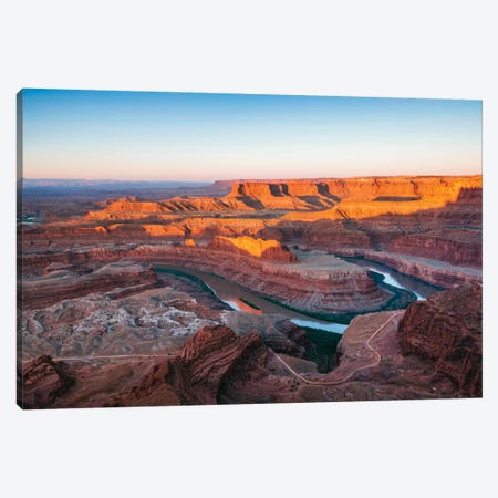 Sunrise, Dead Horse Point State Park, Utah, USA Canvas Print #TEO87} by Matteo Colombo Canvas Print