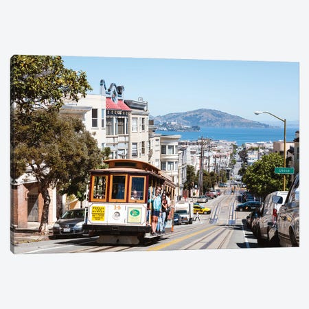 In The Streets Of San Francisco Canvas Print #TEO887} by Matteo Colombo Canvas Print