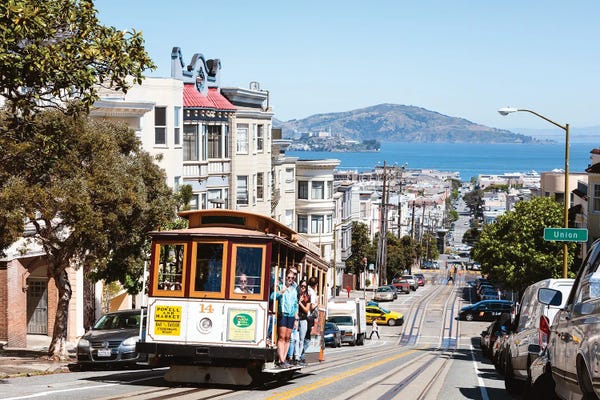 Trains: In The Streets Of San Francisco by Matteo Colombo