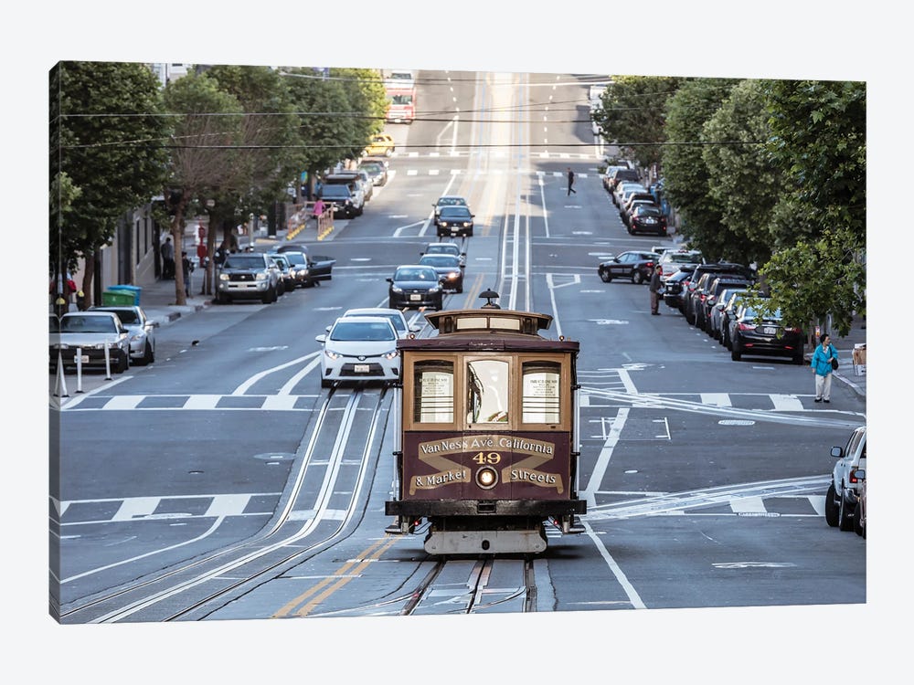 San Francisco Tram Ii by Matteo Colombo 1-piece Canvas Art