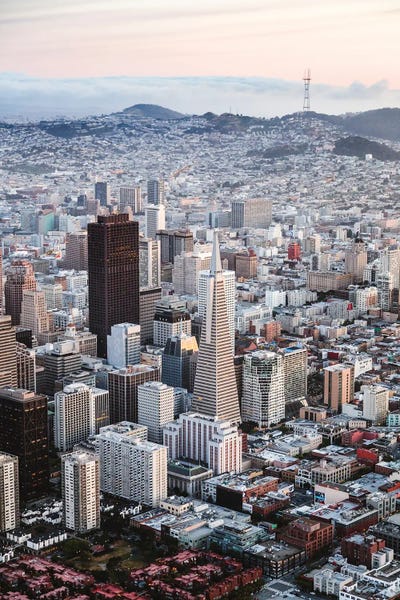 San Francisco Skylines: San Francisco Business District by Matteo Colombo