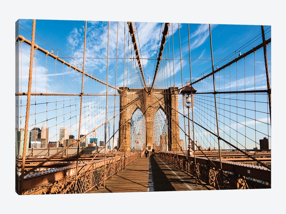 Brooklyn Bridge by Matteo Colombo 1-piece Canvas Print