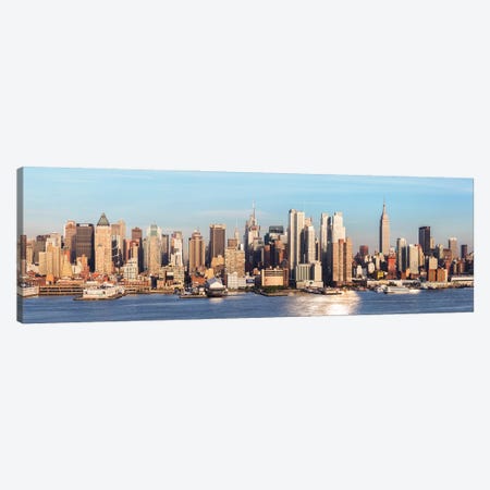 Midtown Manhattan Panorama I Canvas Print #TEO898} by Matteo Colombo Canvas Print