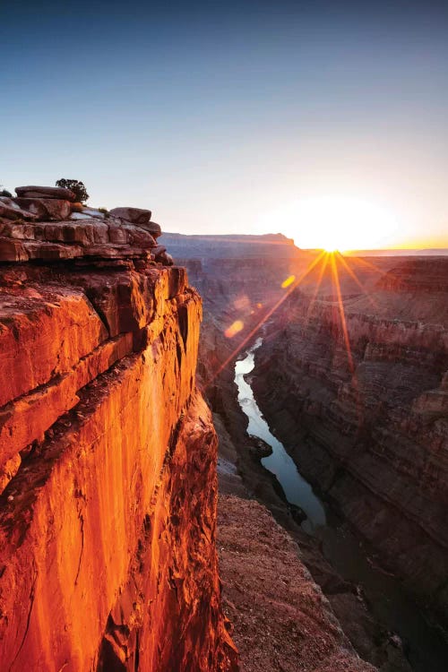 Sunrise, Toroweap Point, North Rim, Grand Canyon National Park, Arizona, USA