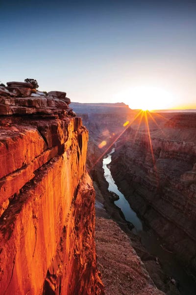 Sunrise, Toroweap Point, North Rim, Grand Canyon National Park, Arizona, USA