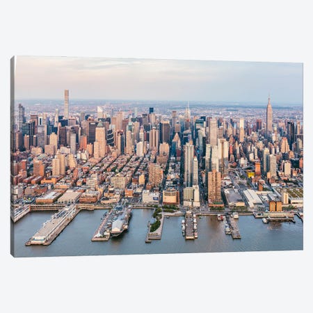 Midtown Manhattan Aerial Canvas Print #TEO909} by Matteo Colombo Art Print