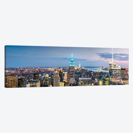 Iconic New York II Canvas Print #TEO913} by Matteo Colombo Canvas Artwork