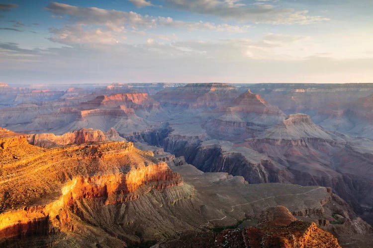 Sunset As Seen Yavapai Point, South Rim, Grand Canyon National Park, Arizona, USA by Matteo Colombo wall art