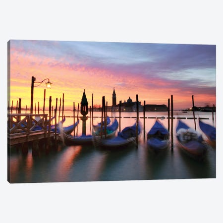 Winter In Venice Canvas Print #TEO922} by Matteo Colombo Canvas Art Print