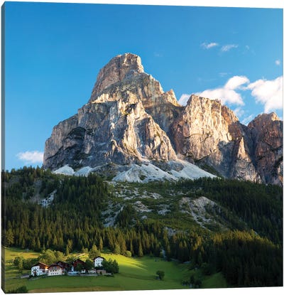 Good Morning Dolomites Canvas Art Print - Valley Art