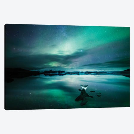 Northern Lights II Canvas Print #TEO936} by Matteo Colombo Canvas Print