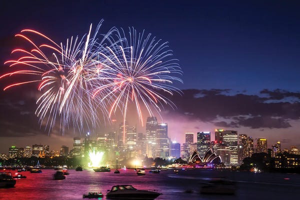 Oceania: Sydney Fireworks I by Matteo Colombo