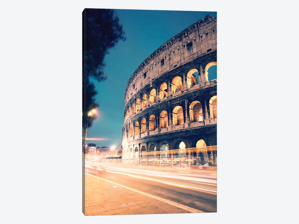Night At The Colosseum II by Matteo Colombo 1-piece Canvas Art
