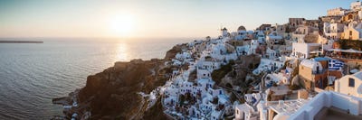 Sunset Over Santorini III by Matteo Colombo canvas print