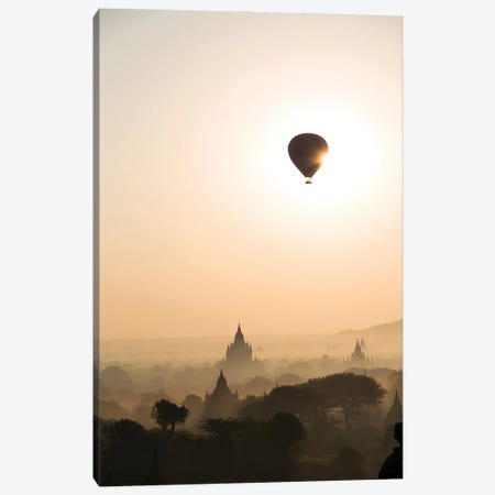 Sunrise Over Bagan, Myanmar Canvas Print #TEO955} by Matteo Colombo Art Print