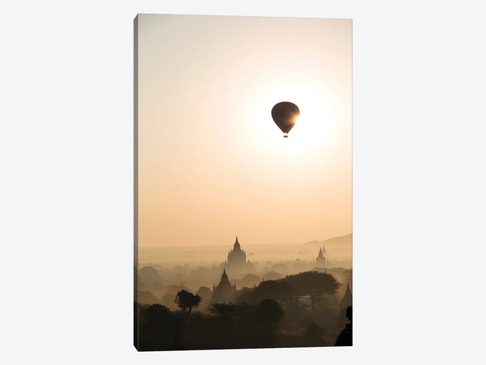 Sunrise Over Bagan, Myanmar by Matteo Colombo 1-piece Canvas Art