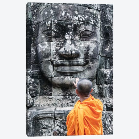 Monk, Angkor Wat I Canvas Print #TEO960} by Matteo Colombo Art Print