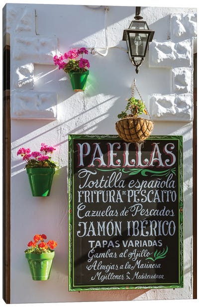 In The Streets Of Andalusia IV Canvas Art Print
