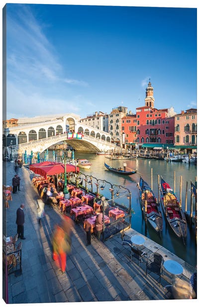 Romantic Venice I Canvas Art Print - Action Shot Photography