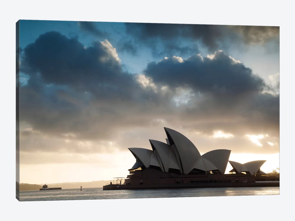 Sydney Opera House At Sunrise, Sydney, New South Wales, Australia by Matteo Colombo 1-piece Canvas Print