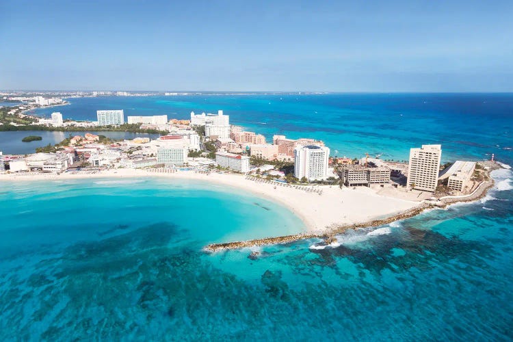 Cancun From The Air I