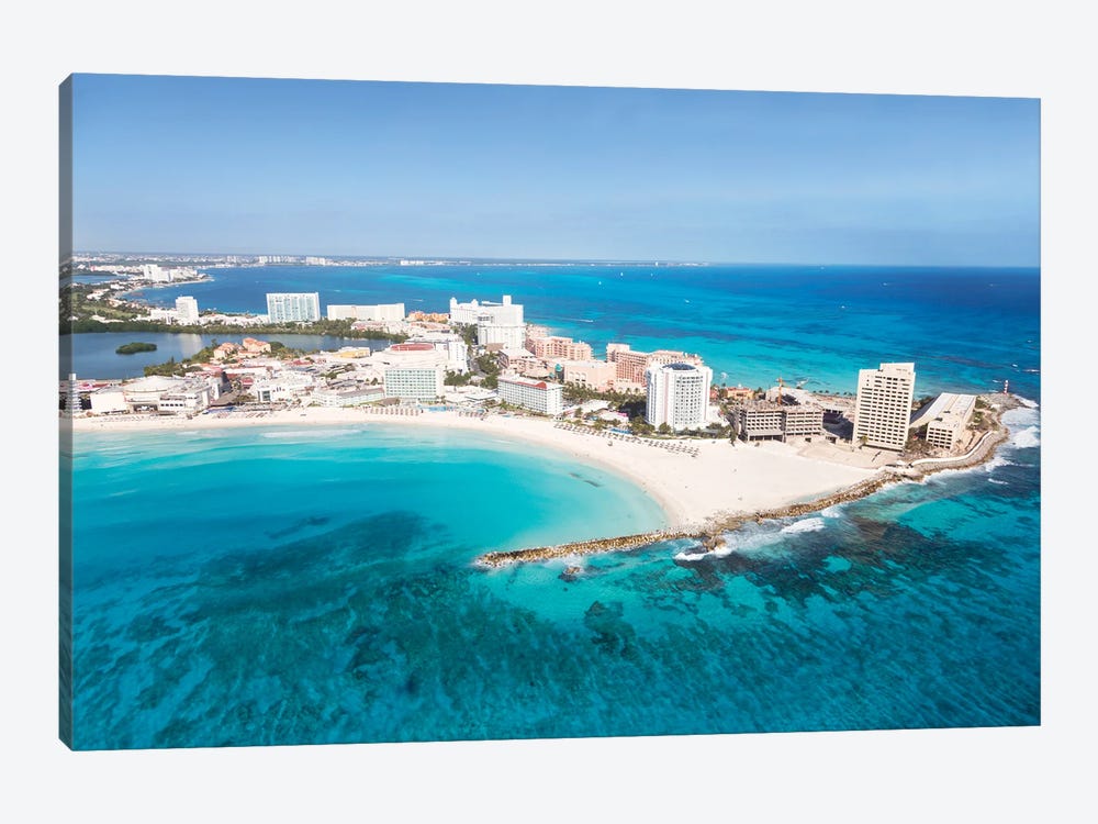 Cancun From The Air I by Matteo Colombo 1-piece Canvas Art
