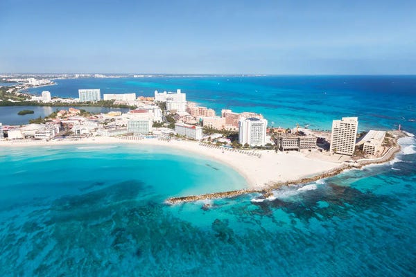 Cancun: Cancun From The Air I by Matteo Colombo