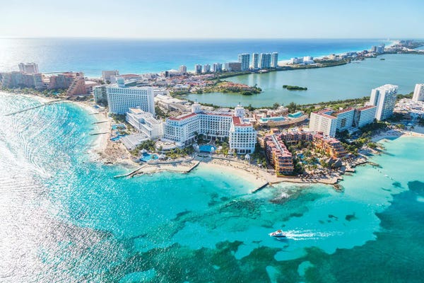 Matteo Colombo: Cancun From The Air II by Matteo Colombo