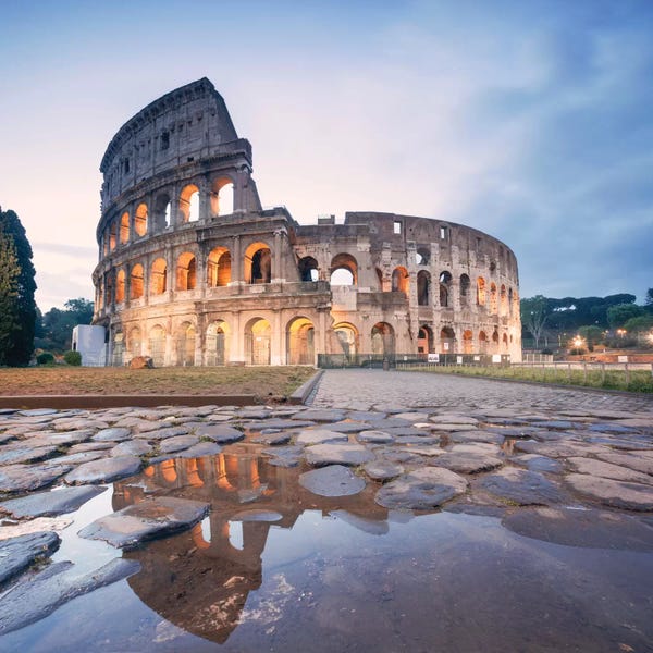 The Seven Wonders Of The World: The Colosseum, Rome, Lazio, Italy by Matteo Colombo