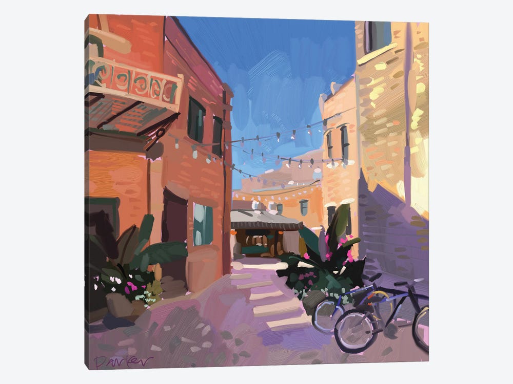 Alley Sun (Fort Collins, Co) by Teddi Parker 1-piece Canvas Art