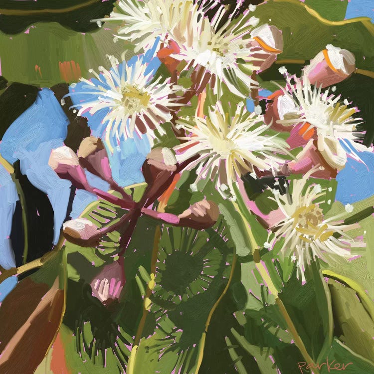 Gum Blossom by Teddi Parker wall art