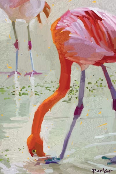 Flamingos: Hungry Flamingo by Teddi Parker