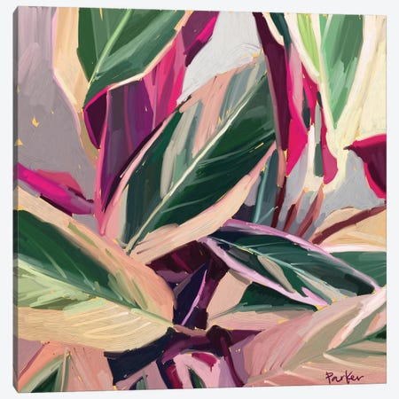 A Painted Plant Never Dies Canvas Print #TEP1} by Teddi Parker Canvas Art Print