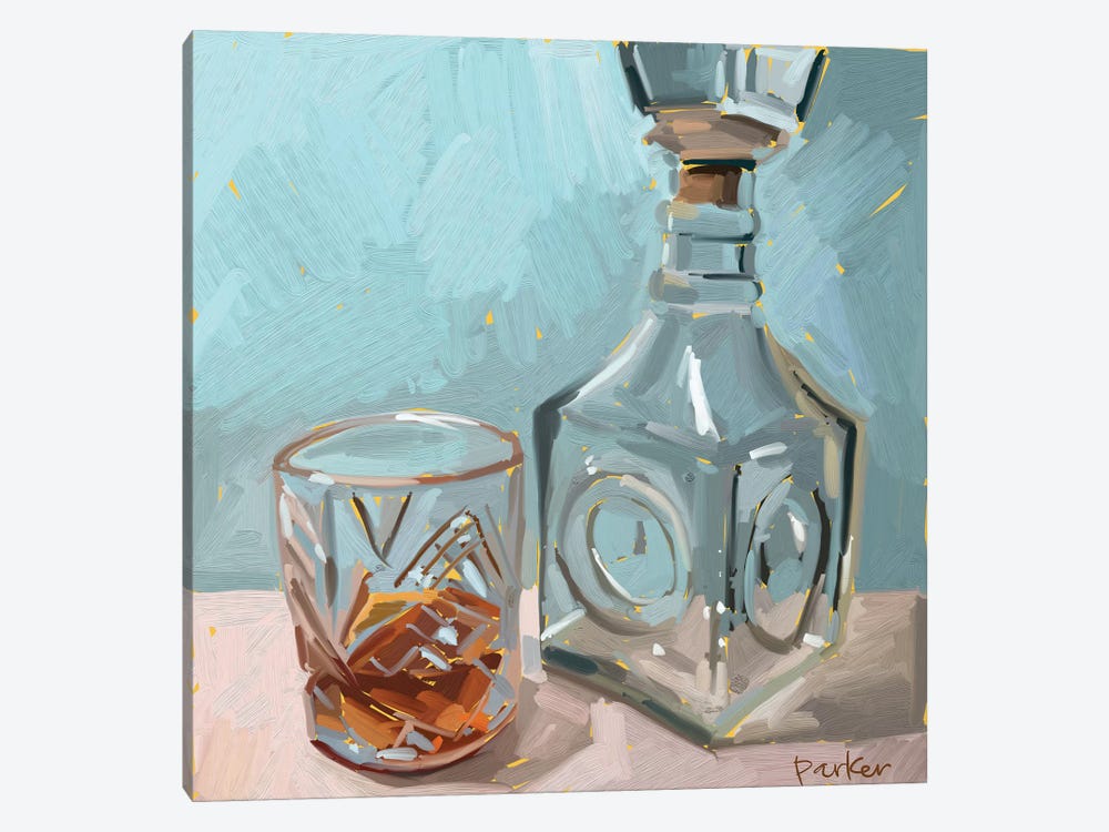 Out Of Whiskey by Teddi Parker 1-piece Canvas Art