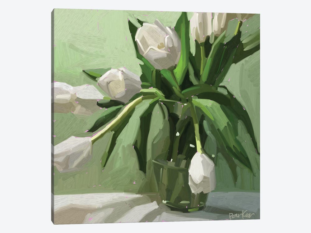 Spring Blooms by Teddi Parker 1-piece Canvas Artwork