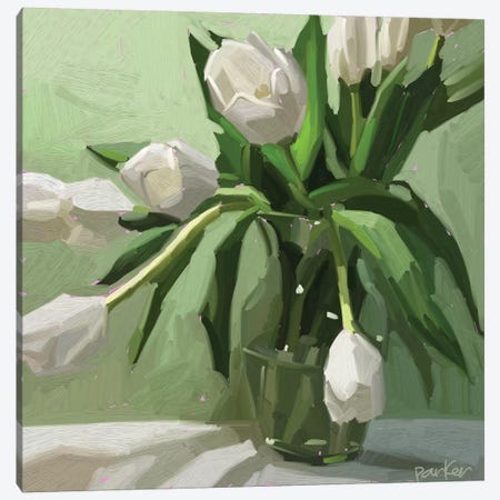 Spring Blooms Canvas Print #TEP29} by Teddi Parker Art Print