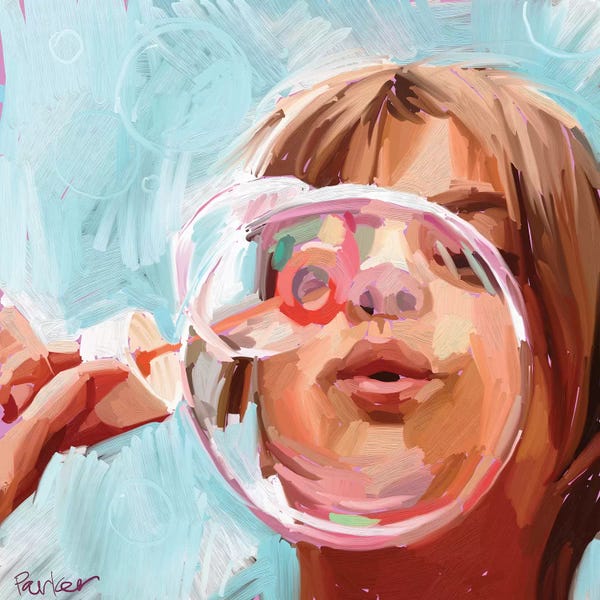 Simple Pleasures: Blowing Bubbles by Teddi Parker